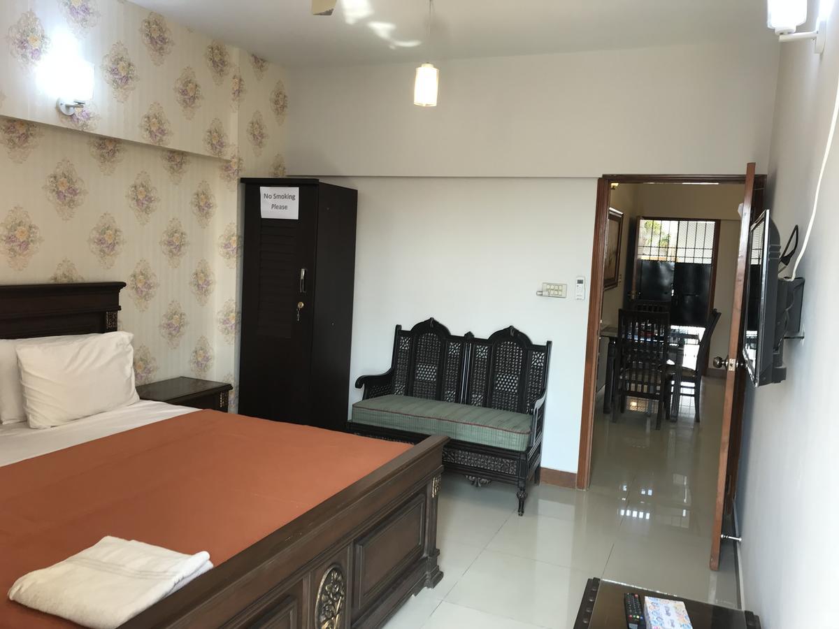 3 Bed Javed Apartment كراتشي المظهر الخارجي الصورة